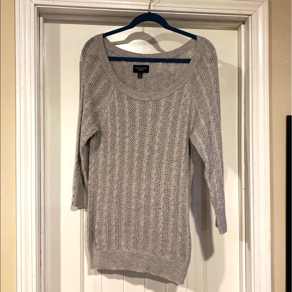 American Eagle Scoop Neck Sweater